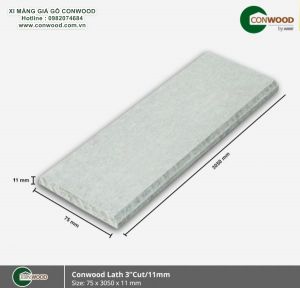 Conwood Lath 3″ Cut/11mm_Grain