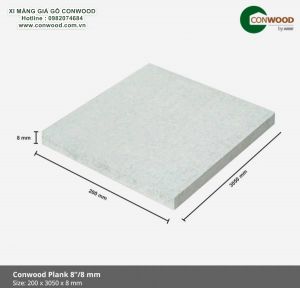 Conwood Plank 8″/8mm