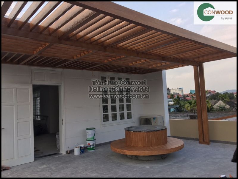 Giàn hoa tại Thủy Nguyên Hải Phòng